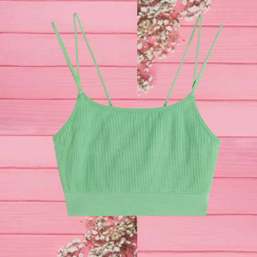 Top corto seamless - Verde - Ladies | H&M - ShantApp